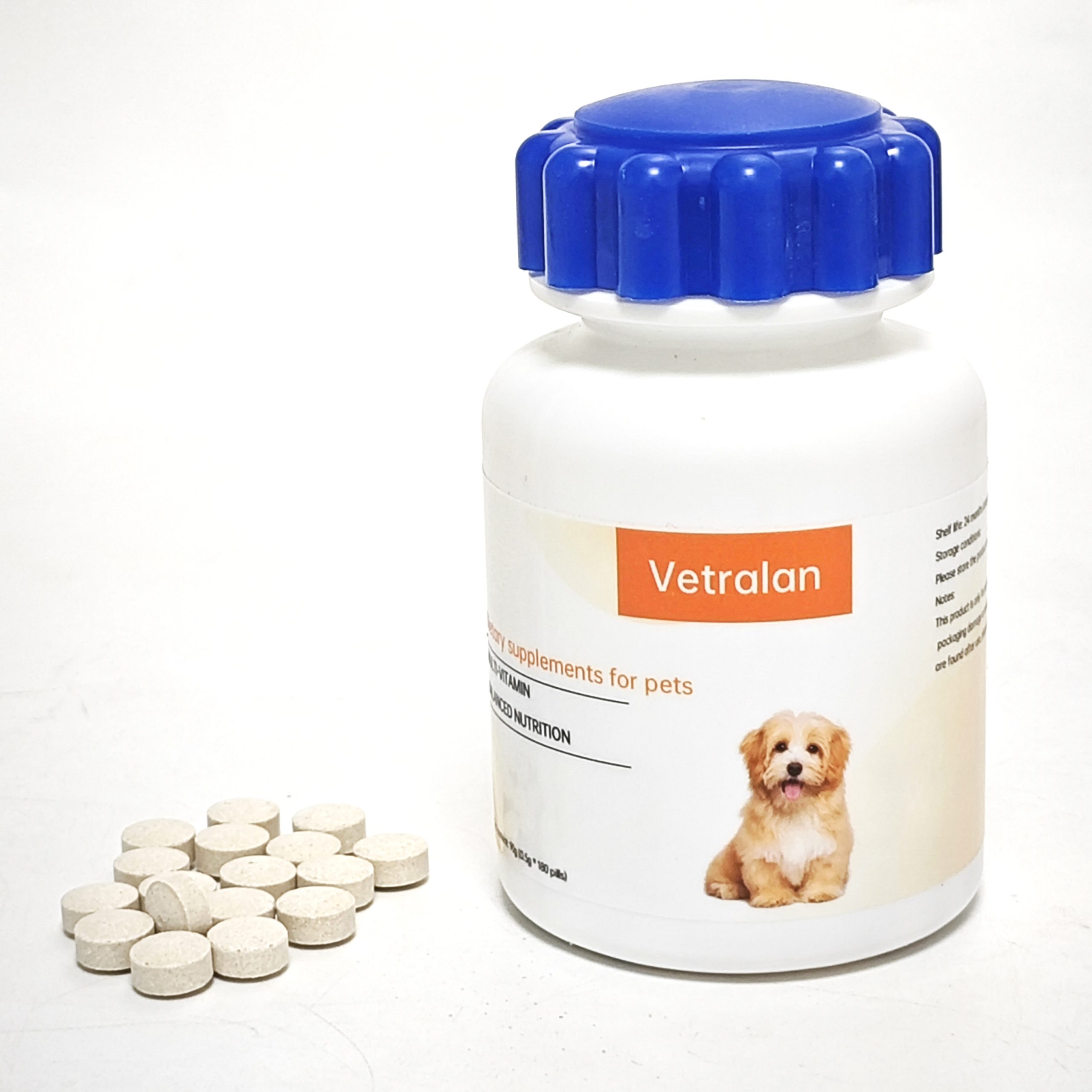 Vetralan Dietary supplement for pets, 100 Count, Balanced Daily Nutrition Supplement for All Breeds & Ages